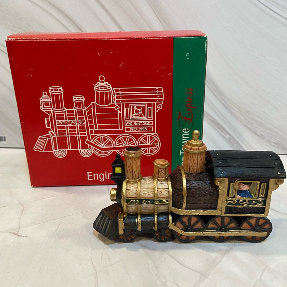 *Vintage* JCPenney Home Towne Express Train - 1998 Edition (Stream Engine)
